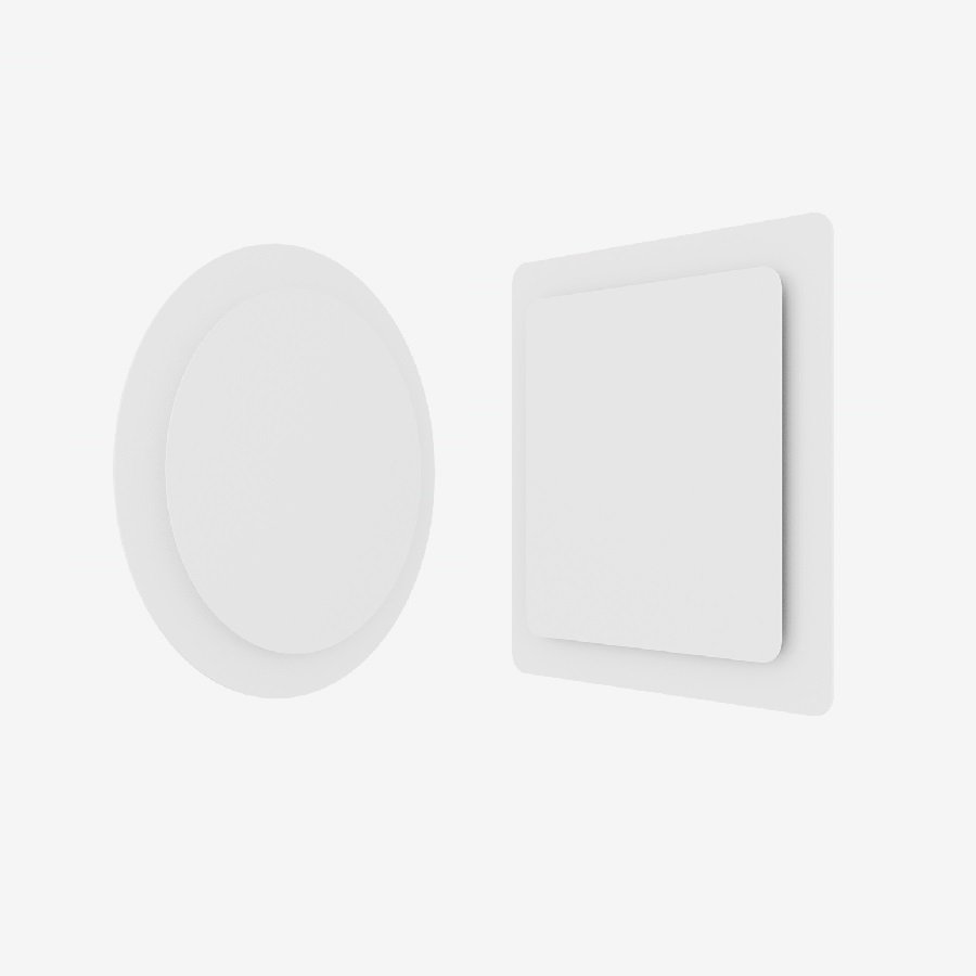 Levně LU N1.K1.31M DALI2 Nástěnné svítidlo GLOU 15,5W LED 3000K bílá DALI N1.K1.31L - LUCIS