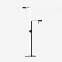Obrázek pro produkt Stojanové svítidlo OMNIA 19W LED 4000K akrylátové sklo černá LR2.K2.O2.61 - LUCIS