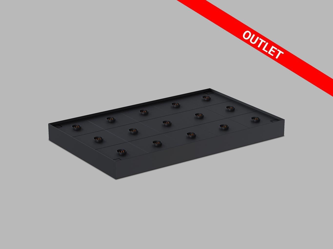 LED2 A139903 LED2 MINI MULTIPLE CHARGING TABLE nabíjecí stanice černá pro 15x MINI ROXY - LED2 Lighting