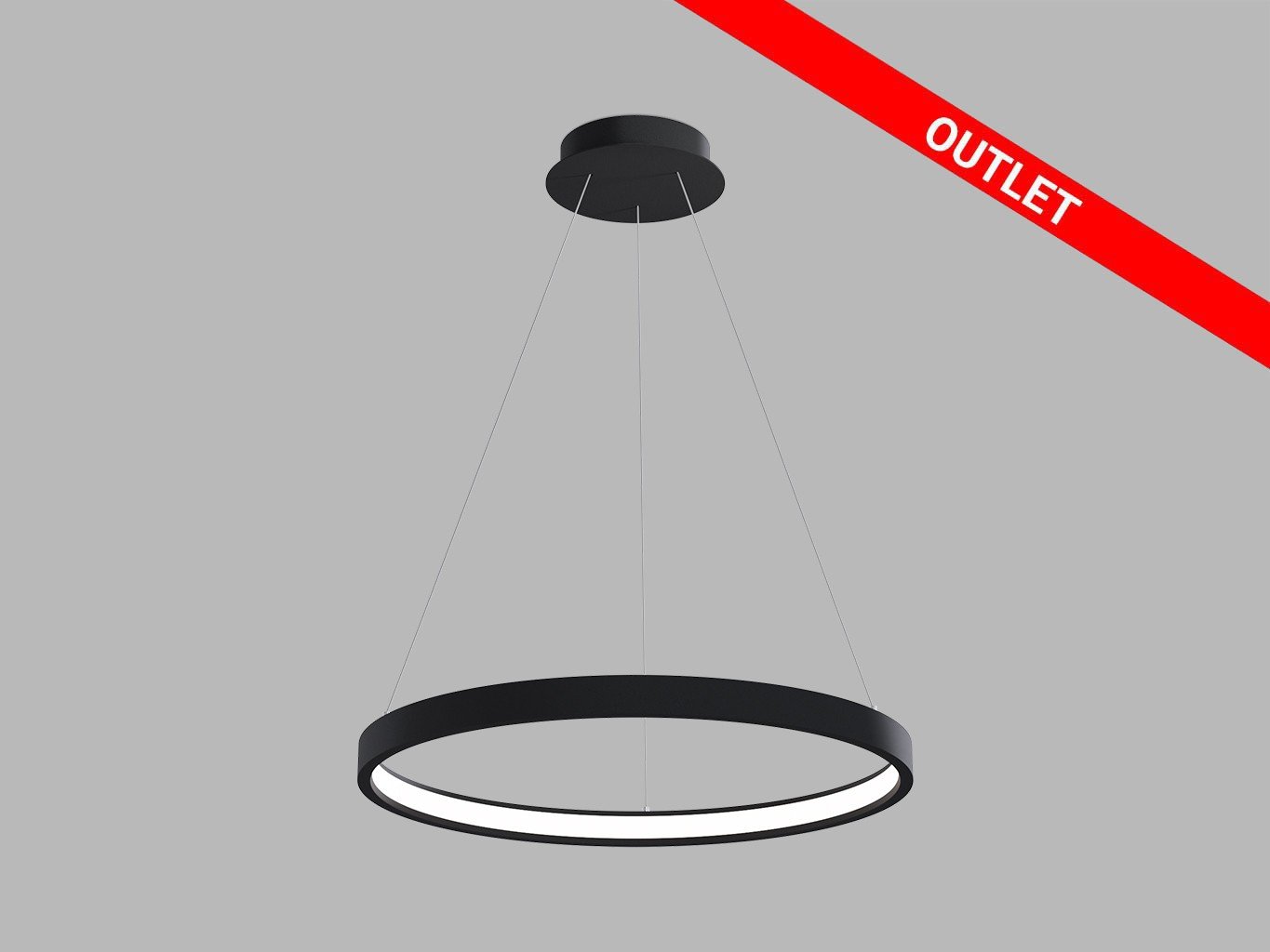 LED2 3275153DT LED2 Závěsné svítidlo CIRO 60 P-Z, B TRIAC DIM 40W 3000K/4000K černá - LED2 Lighting