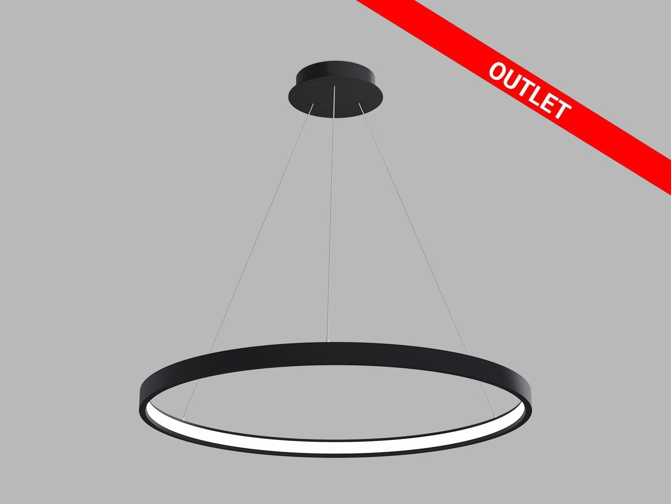 LED2 3275253DT LED2 Závěsné svítidlo CIRO 80 P-Z, B TRIAC DIM 60W 3000K/4000K černá - LED2 Lighting
