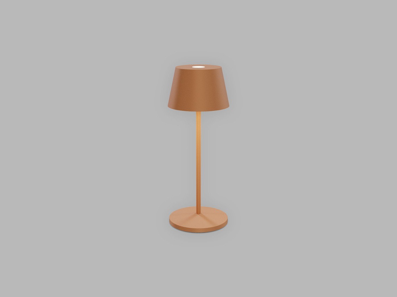 LED2 A1325519 LED2 Venkovní stolní svítidlo ROXY MINI, TC 2W DIM 2200K/3000K TERRACOTTA - LED2 Lighting