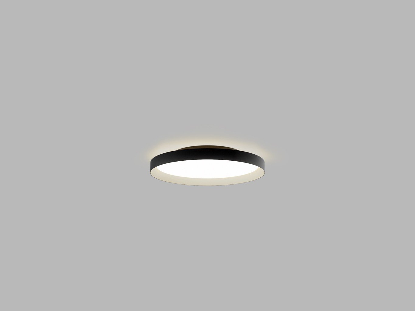 LED2 12748537D LED2 Stropní svítidlo MOON 40, BCH DALI/PUSH DIM 36W 2CCT 3000K/4000K černá/šampaň - LED2 Lighting