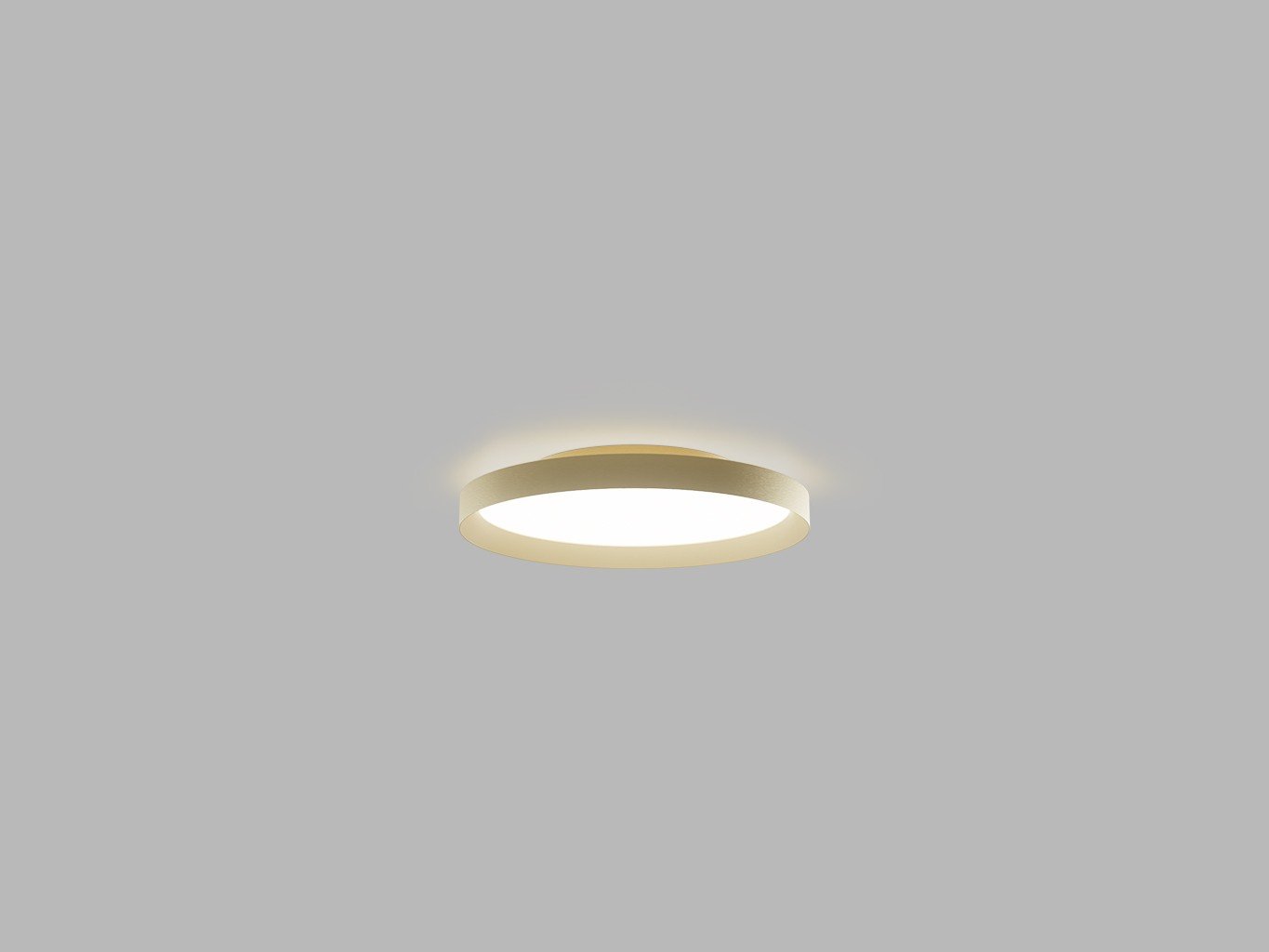 Levně LED2 1274857DT LED2 Stropní svítidlo MOON 40, G TRIAC DIM 36W 2CCT 3000K/4000K zlatá - LED2 Lighting
