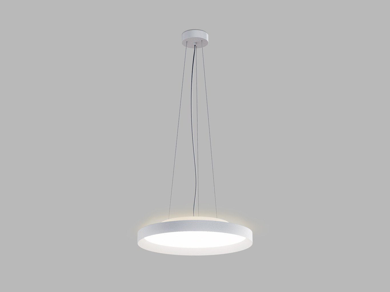 Levně LED2 3274851 LED2 Závěsné svítidlo MOON 40 P/N-Z, W 36W 2CCT 3000K/4000K bílá - LED2 Lighting