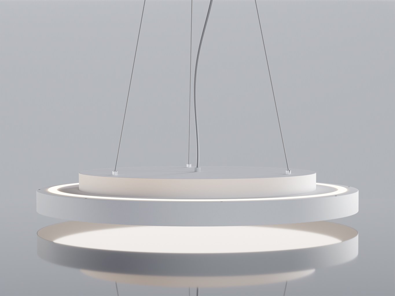 LED2 3275057DT LED2 Závěsné svítidlo MOON 80 P/N-Z, G TRIAC DIM 88W 2CCT 3000K/4000K zlatá - LED2 Lighting (obrázek 3)