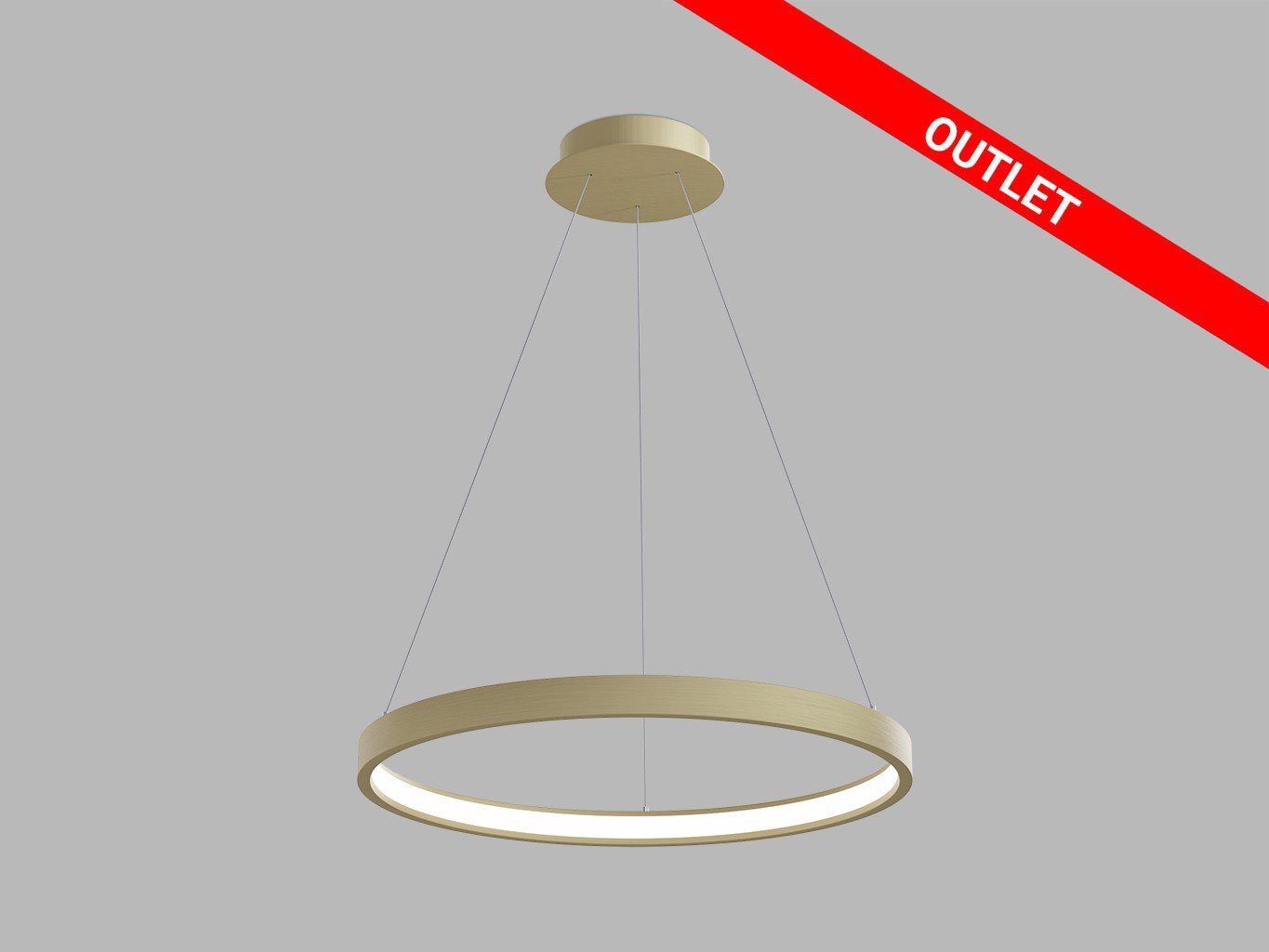 LED2 3275157D LED2 Závěsné svítidlo CIRO 60 P-Z, G DALI DALI/PUSH 40W 3000K/4000K zlatá - LED2 Lighting