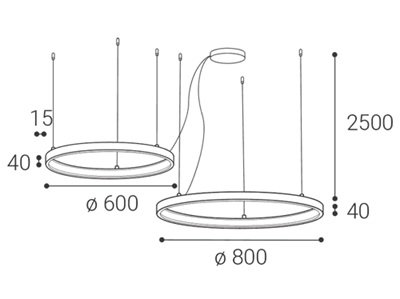 Obrázek produktu LED2 Závěsné svítidlo CIRO SET 2 P-Z, B DALI/PUSH DIM 100W 3000K/4000K černá - LED2 Lighting 2 Obrázek produktu LED2 Závěsné svítidlo CIRO SET 2 P-Z, B DALI/PUSH DIM 100W 3000K/4000K černá - LED2 Lighting 2