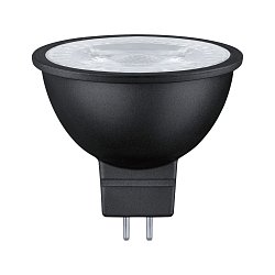 Obrázek pro produkt Standard 12V 3-krokové-stmívatelné LED reflektor GU5,3 6W 4000K stmívatelné černá mat - PAULMANN