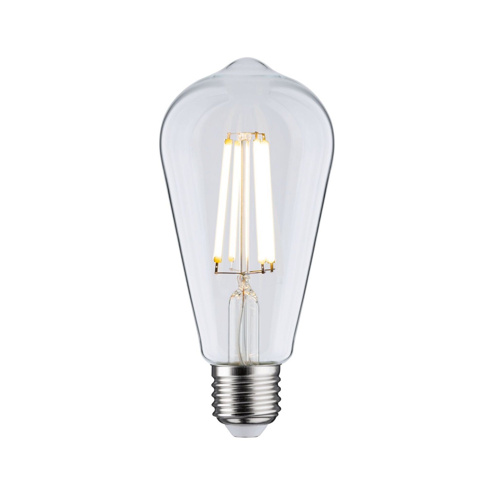 P 29122 Eco-Line Filament 230V LED žárovka ST64 E27 4W 3000K čirá - PAULMANN