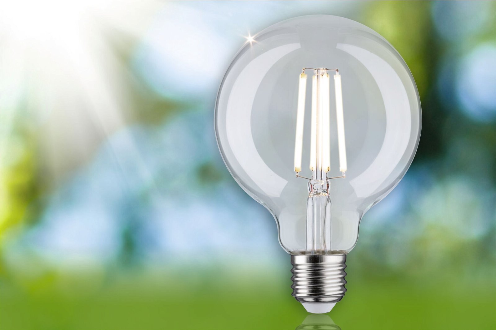 P 29127 Eco-Line Filament 230V LED Globe G95 E27 4W 4000K čirá - PAULMANN (obrázek 3)