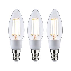 Obrázek pro produkt Eco-Line Filament 230V LED svíčka E14 3x2,5W 3000K čirá - PAULMANN