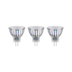 Obrázek pro produkt Standard 12V LED reflektor GU4 3x4,2W 2700K stříbrná - PAULMANN