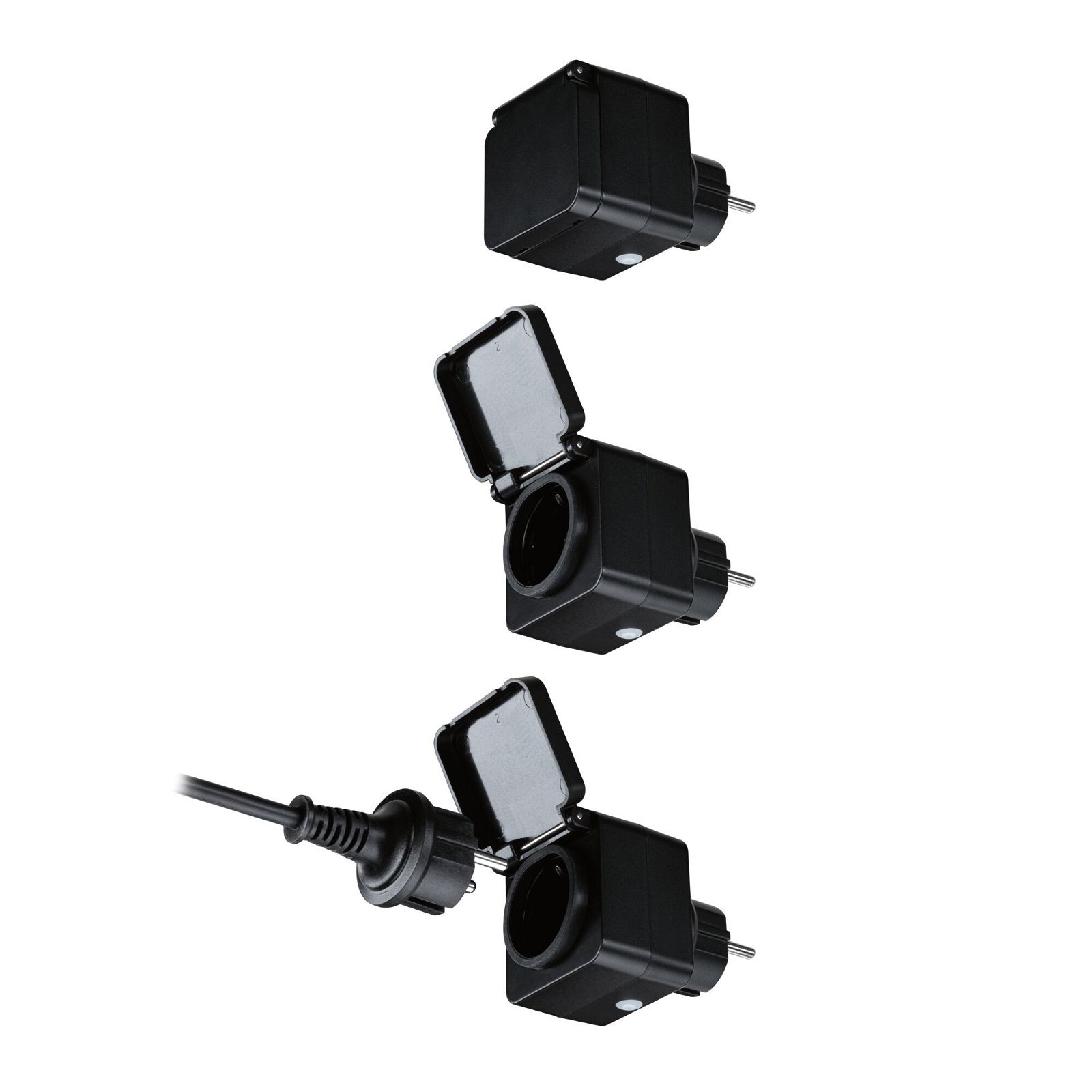 P 50138 Zásuvka Smart Plug Venkovní IP44 černá - PAULMANN (obrázek 8)
