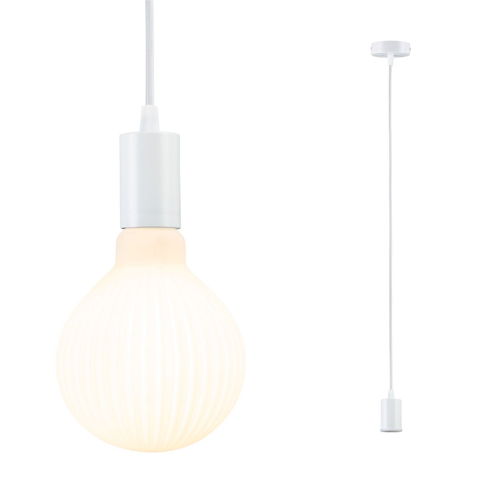 P 71135 Závěsné svítidlo Ravi IP44 E27 max. 60W bílá mat - PAULMANN