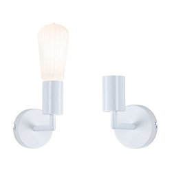 Obrázek pro produkt Nástěnné svítidlo Ravi IP44 E27 max. 60W bílá mat - PAULMANN