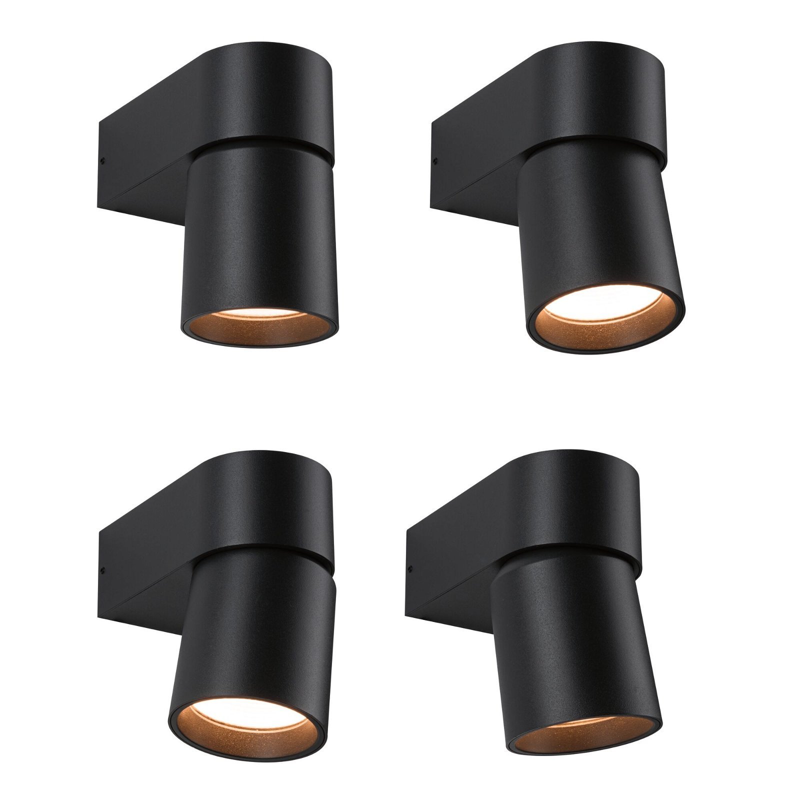 P 94821 LED venkovní nástěnné svítidlo Kimu neláká hmyz IP44 80mm 2200K 7,8W 230V 70° antracit hliník - PAULMANN (obrázek 8)