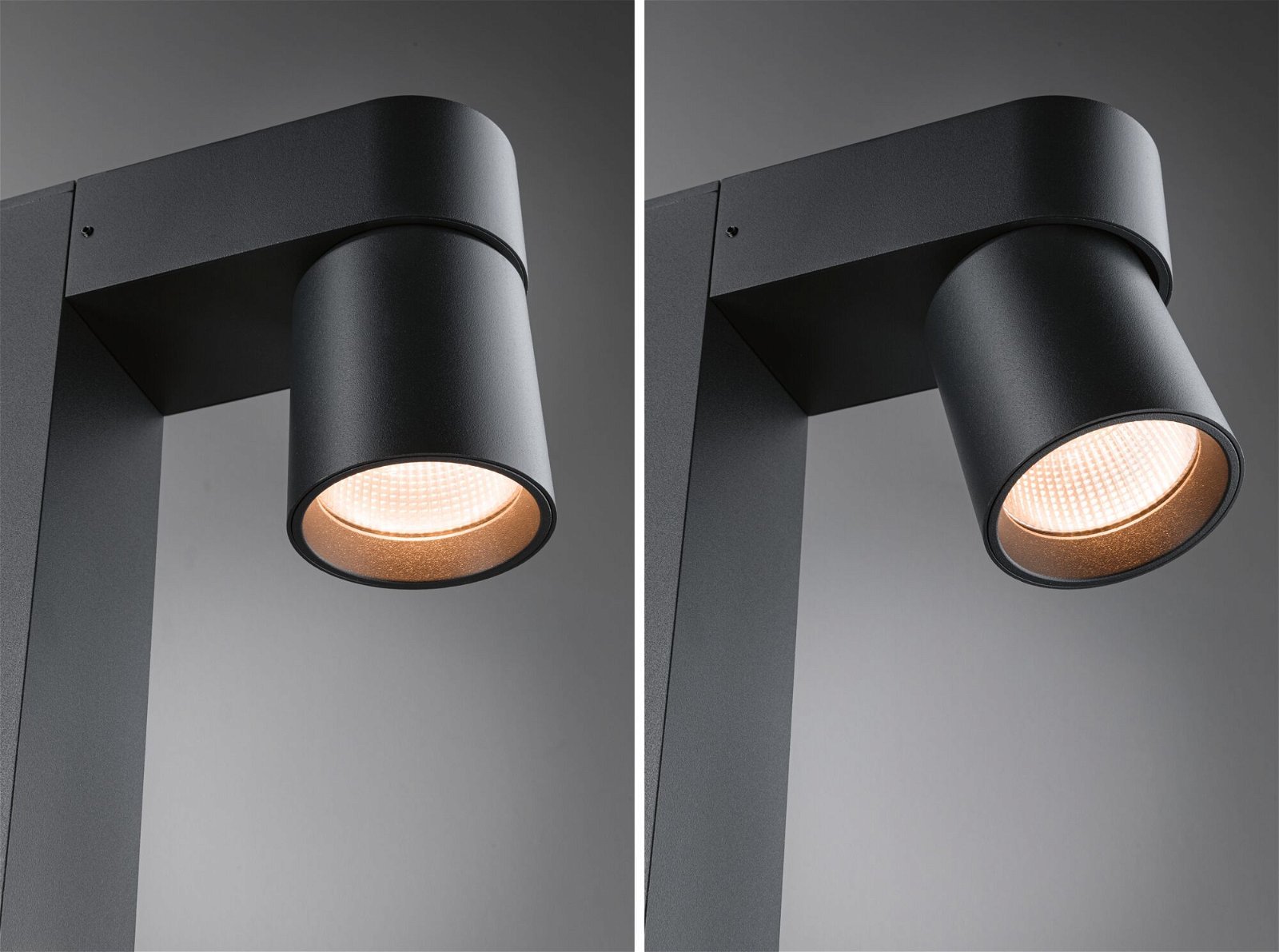 P 94824 LED stojací svítidlo Kimu IP44 822mm 3000K 2x8W / 230V 70° antracit hliník - PAULMANN (obrázek 3)