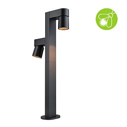 Obrázek pro produkt LED stojací svítidlo Kimu neláká hmyz IP44 822mm 2200K 2x7,8W / 230V 70° antracit hliník - PAULMANN