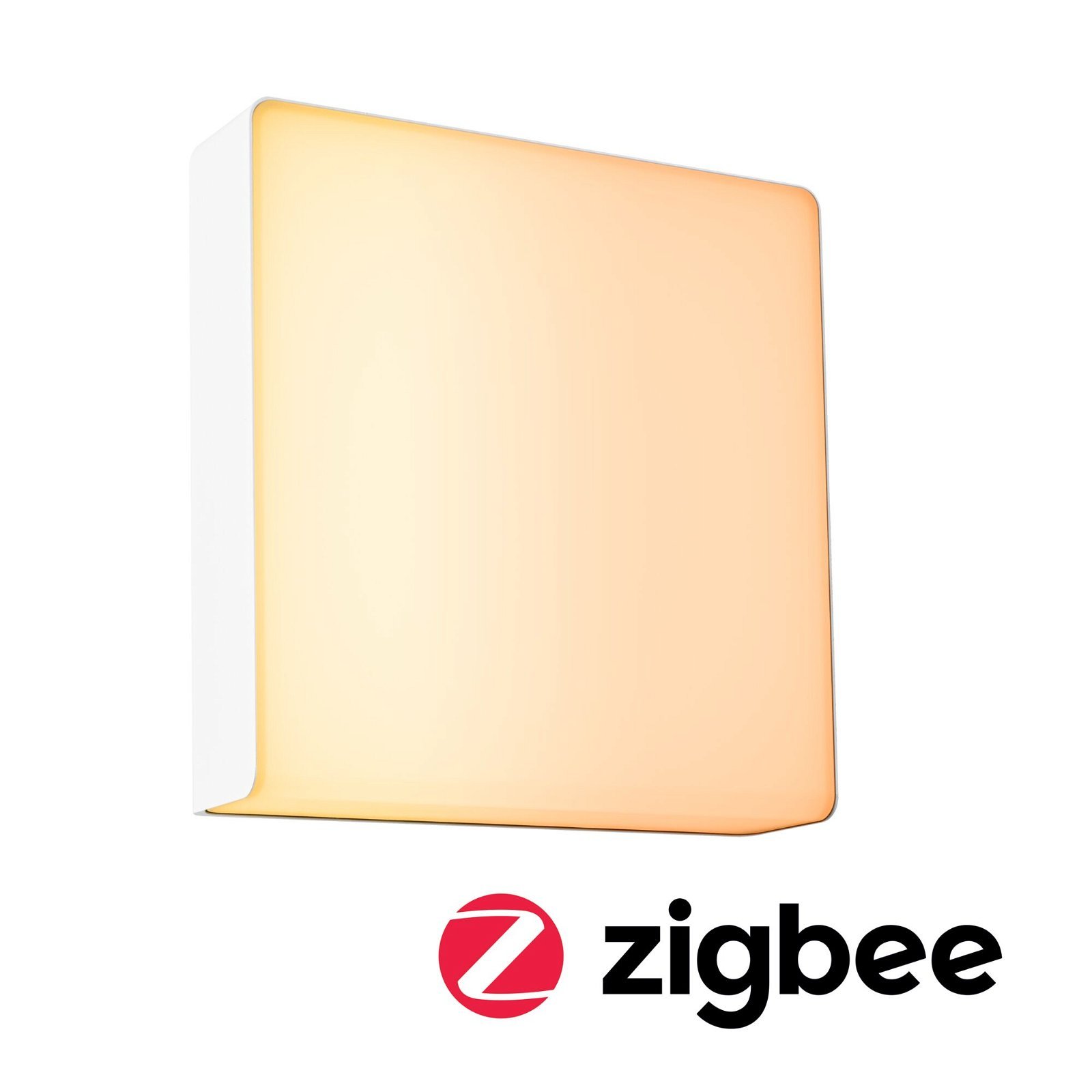 P 94843 LED venkovní nástěnné svítidlo Smart Home Zigbee 3.0 Azalena pohybové čidlo HF senzor IP44 250x97mm CCT 8,5W 230V bílá umělá hmota/hliník - PAULMANN
