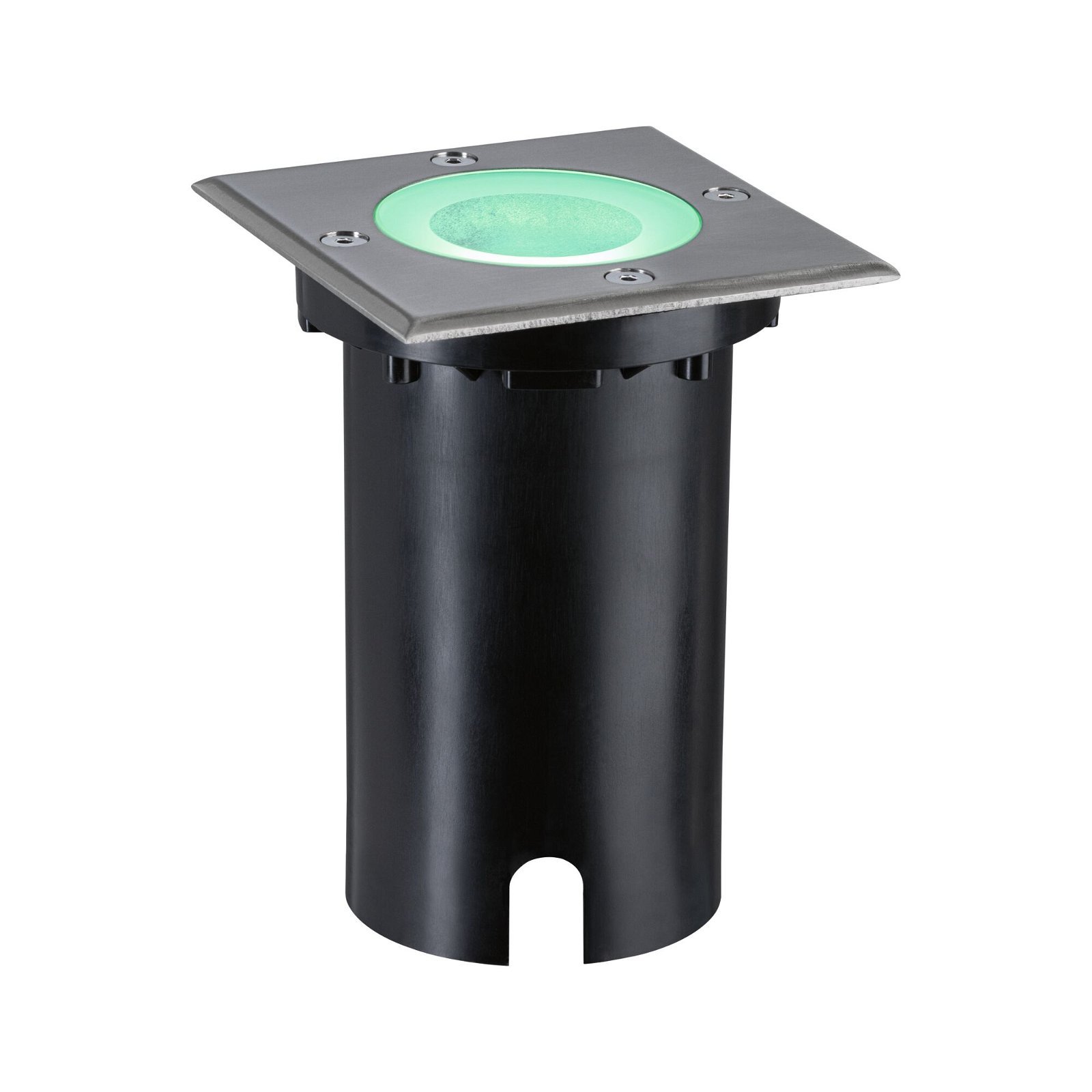 P 94846 LED zemní svítidlo Smart Home Zigbee 3.0 Floor IP67 hranaté 110x110mm RGBW+ 4,9W 230V kov kartáčovaný hliník - PAULMANN (obrázek 7)