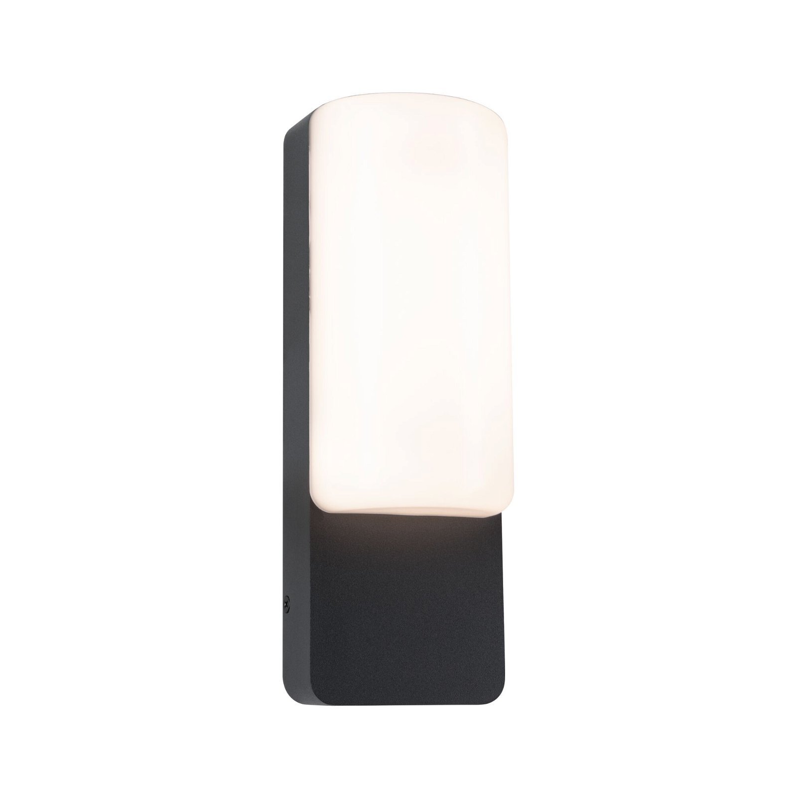 P 94850 LED venkovní nástěnné svítidlo Bonnie IP44 93x77mm 3000K 8,5W 230V antracit hliník - PAULMANN