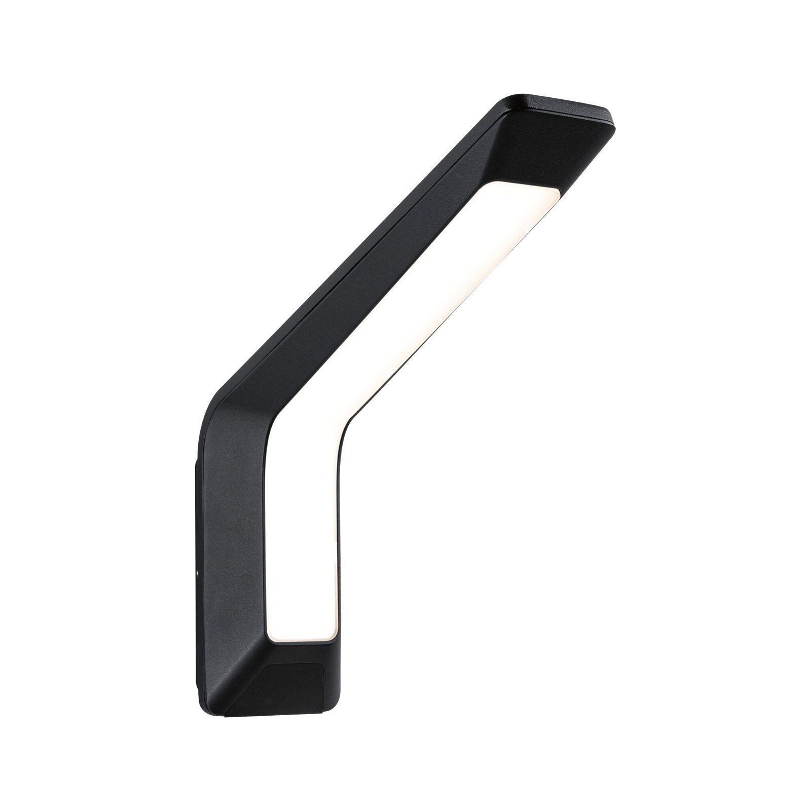P 94857 LED venkovní nástěnné svítidlo Merano pohybové čidlo HF senzor IP44 90x328mm 3000K 14W 230V antracit hliník - PAULMANN