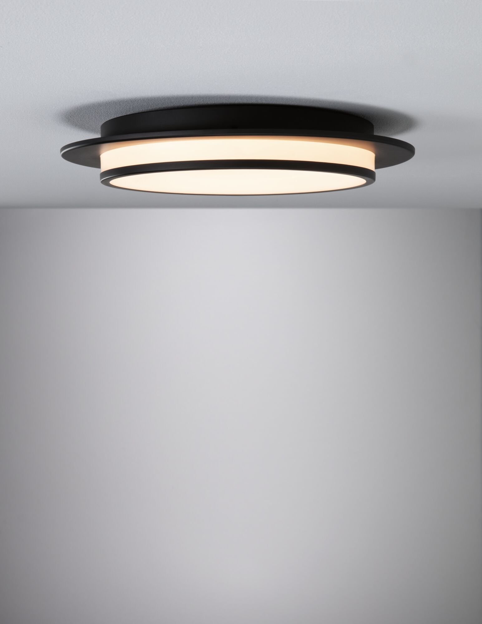 P 96785 LED stropní svítidlo 3-krokové-stmívatelné Egron 2700K 230V 16W stmívatelné černá mat - PAULMANN (obrázek 3)