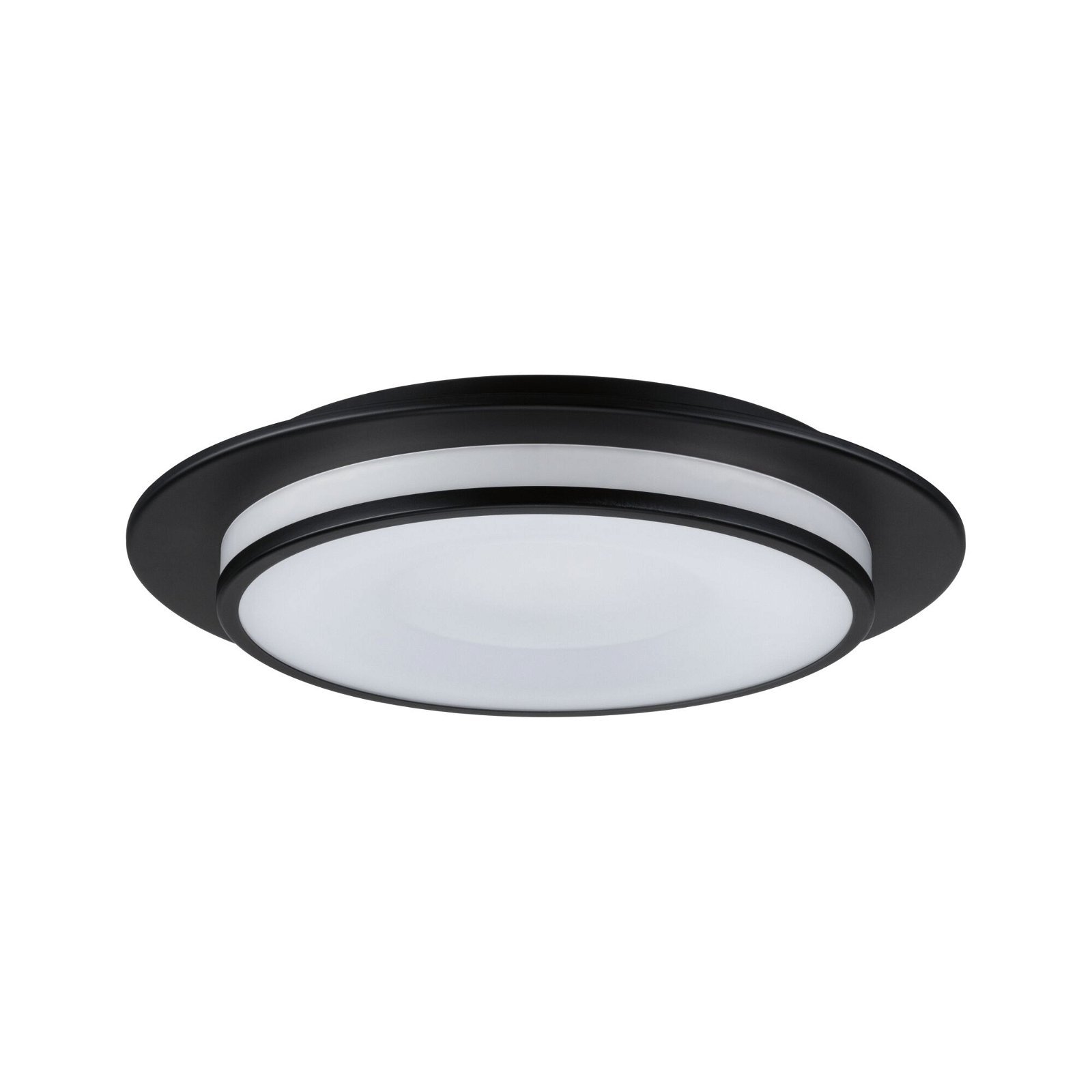 P 96785 LED stropní svítidlo 3-krokové-stmívatelné Egron 2700K 230V 16W stmívatelné černá mat - PAULMANN (obrázek 6)