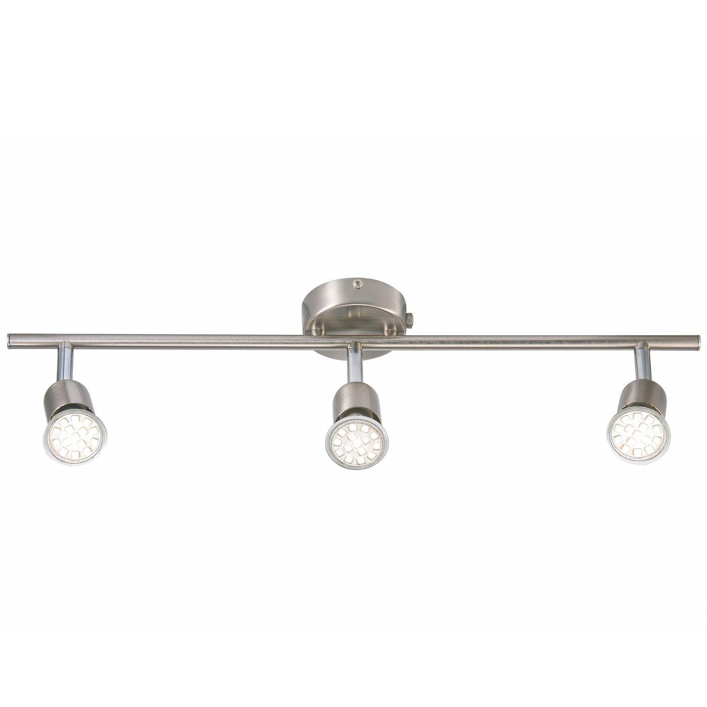 Levně NOR 2113190132 Avenue 3-Rail bodové svítidlo broušená ocel - NORDLUX