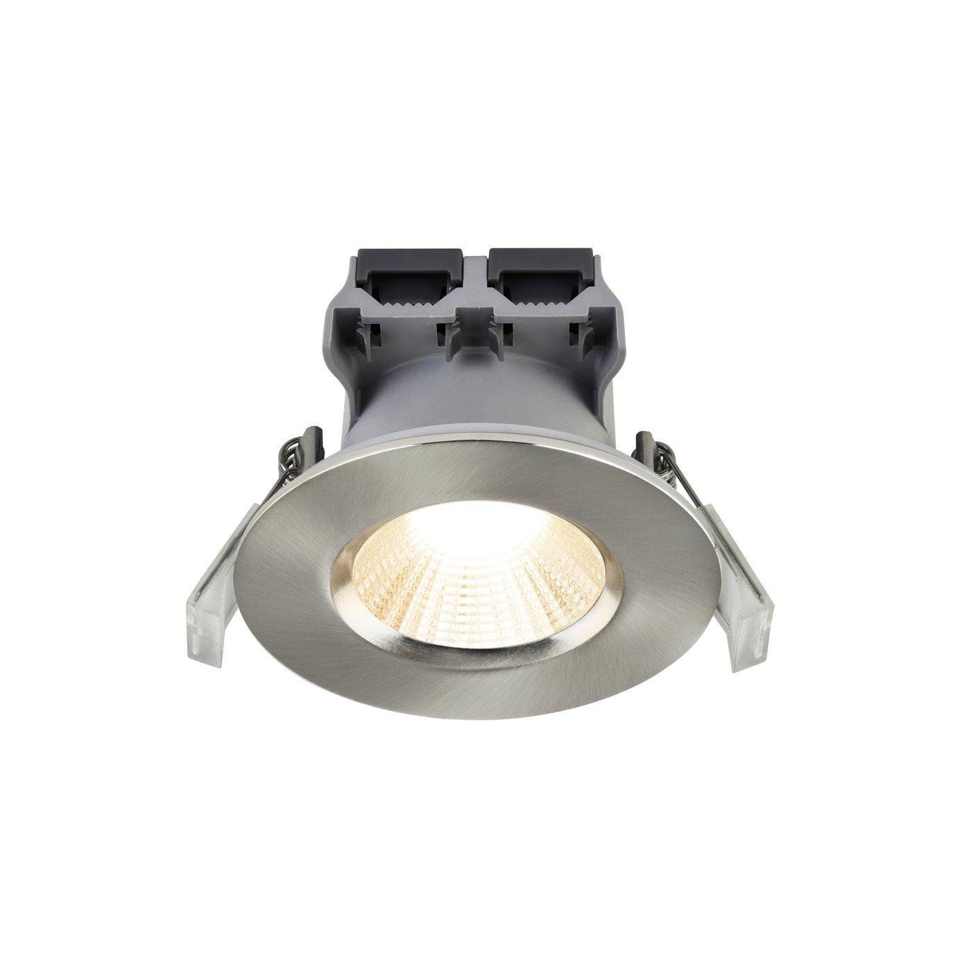 Levně NOR 2310026032 Fremont 1-Kit IP65 2700K vestavné svítidlo broušená ocel - NORDLUX