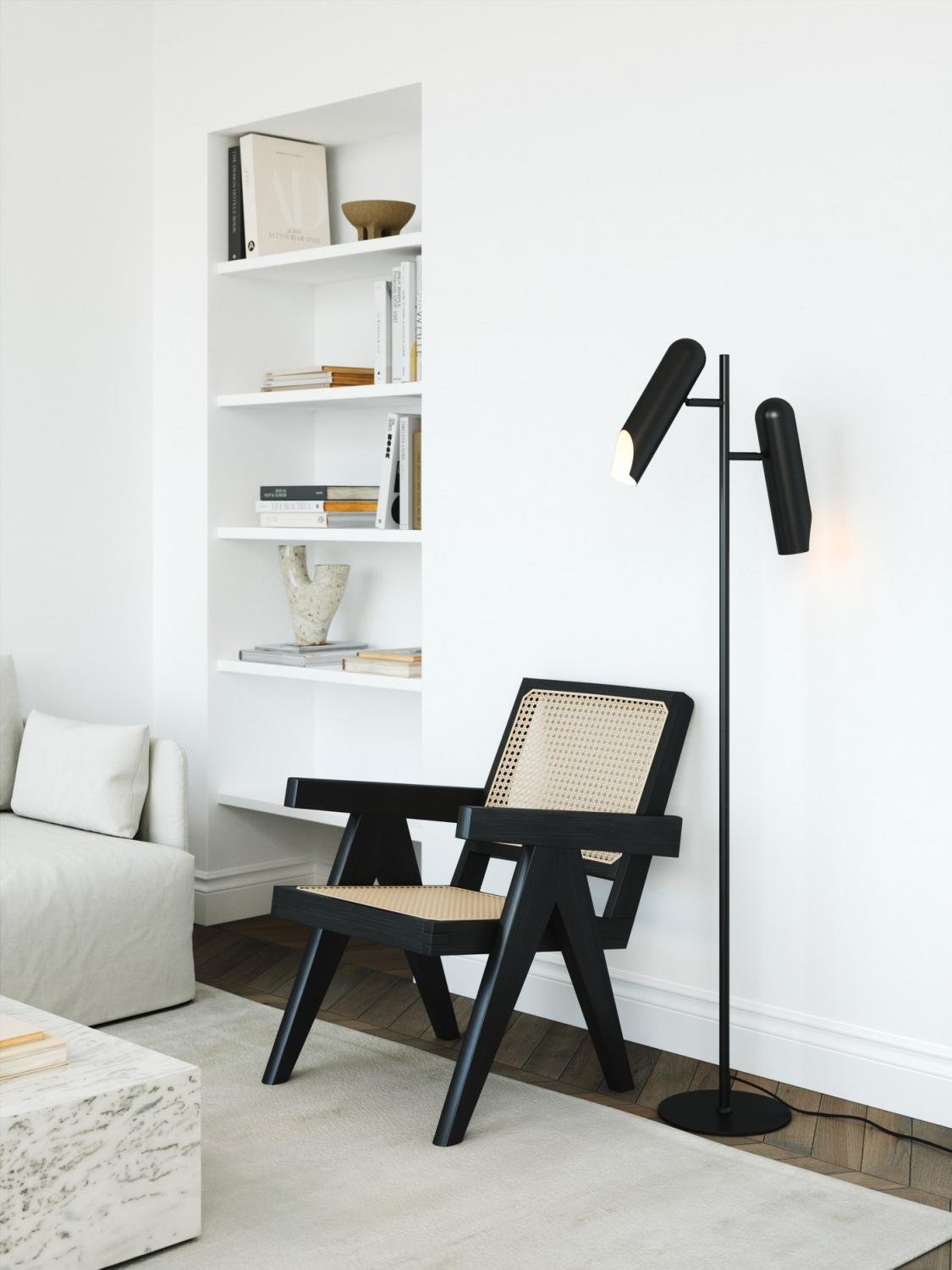 NOR 2320314003 Rochelle stojací lampa černá - NORDLUX (obrázek 2)