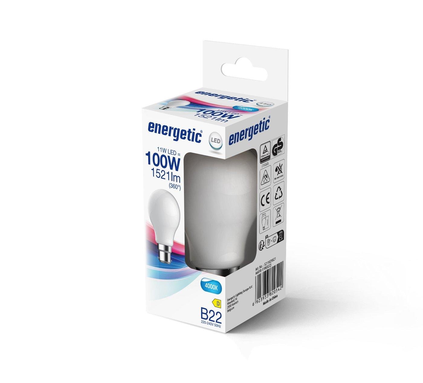 NOR 5211029821 B22 A60 4000K 1521lm - NORDLUX