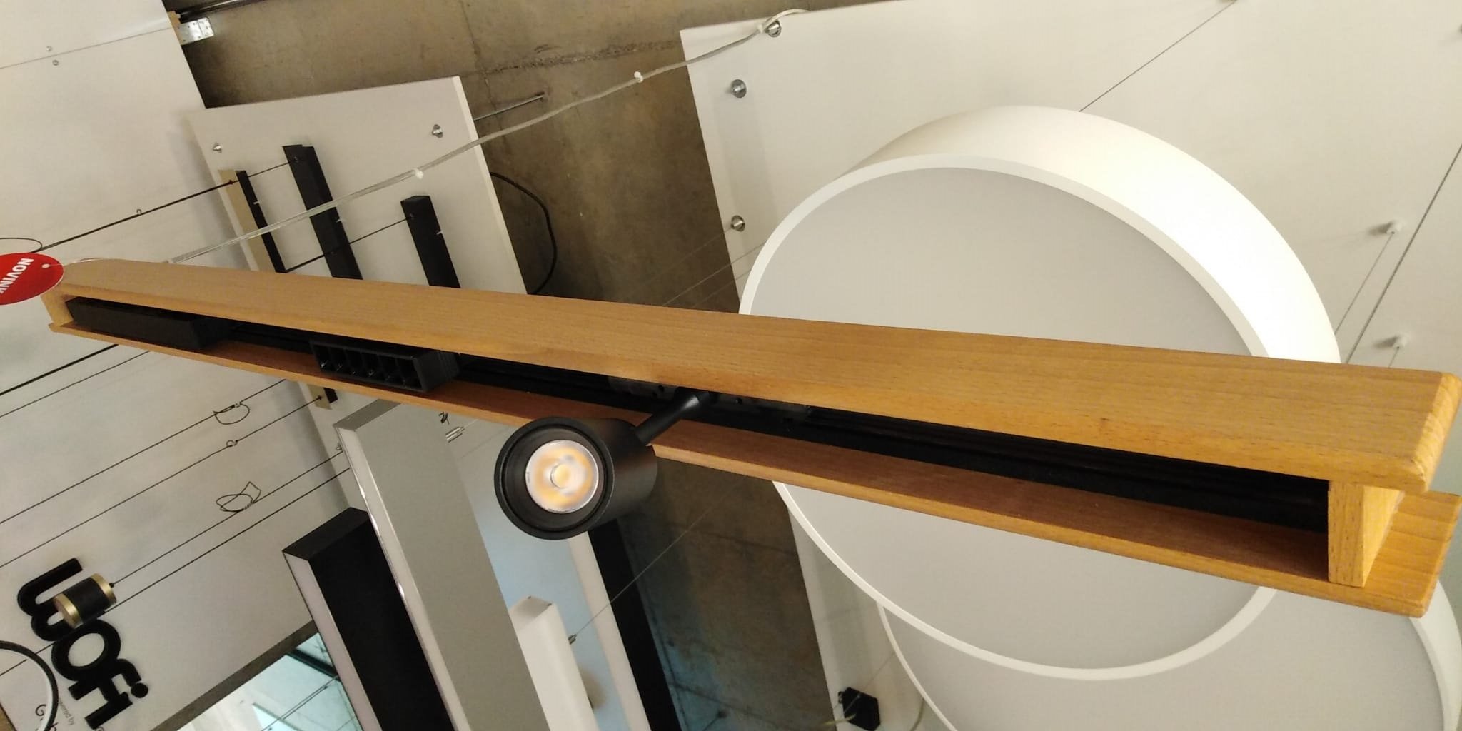 ARCHI SCS/4K8/WOOD/1050 Svítidlo závěsné CUBUS WOOD 1050mm (bez spotu / mřížky / závěsu)  ON/OFF - ARCHILIGHT