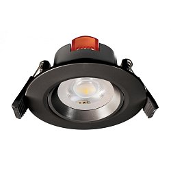 Obrázek pro produkt Deko-Light stropní vestavné svítidlo, SMD-68-230V-DIM-3000K-kulaté, 220-240V 6,5 W 3000 K 540 lm dopravní černá RAL 9017 - DEKOLIGHT