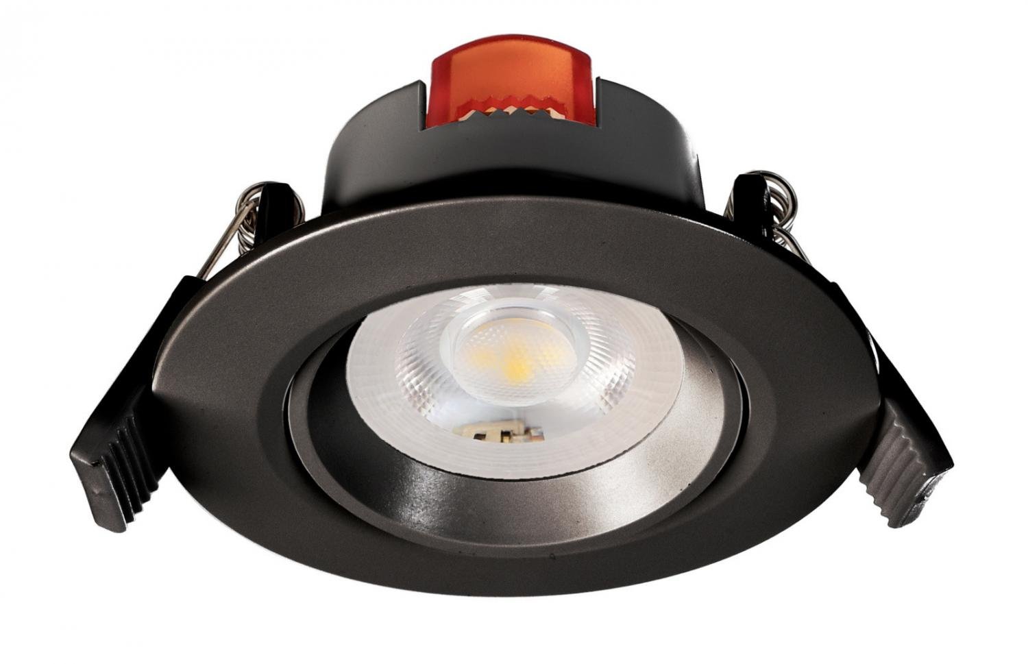 IMPR 565387 Deko-Light stropní vestavné svítidlo, SMD-68-230V-DIM-4000K-kulaté, 220-240V 6,5 W 4000 K 550 lm dopravní černá RAL 9017 - LIGHT IMPRESSIONS