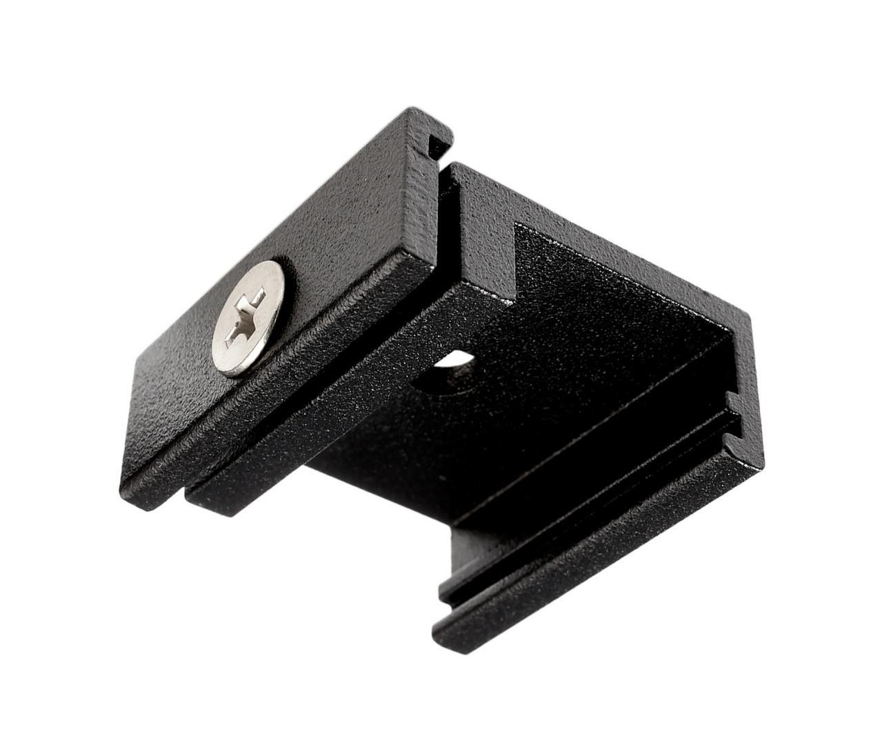 Levně IMPR 720033 Deko-Light 1-fázový kolejnicový systém, D One držák na strop Flex, černá RAL 9011 30 mm