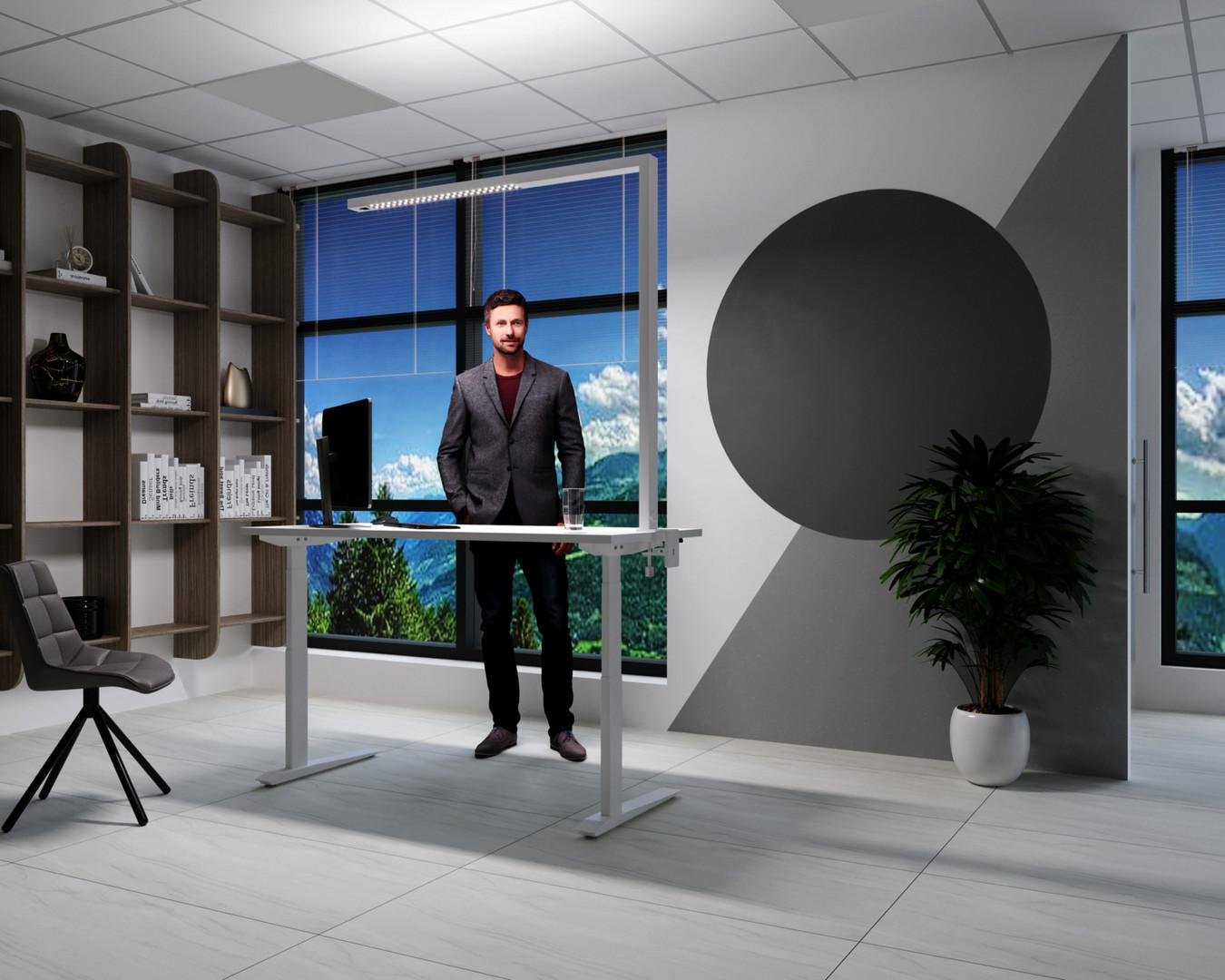 Obrázek produktu Deko-Light stolní lampa, Office Three Standard, Motion, 80 W, DIM, 4000 K, 220-240V 10100 lm 1159 mm stříbrná - LIGHT IMPRESSIONS 12 Obrázek produktu Deko-Light stolní lampa, Office Three Standard, Motion, 80 W, DIM, 4000 K, 220-240V 10100 lm 1159 mm stříbrná - LIGHT IMPRESSIONS 12