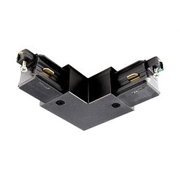 Obrázek pro produkt Deko-Light 1-fázový kolejnicový systém, D One 90°-spojka, pravé, 220-240V černá RAL 9011 73 mm - DEKOLIGHT