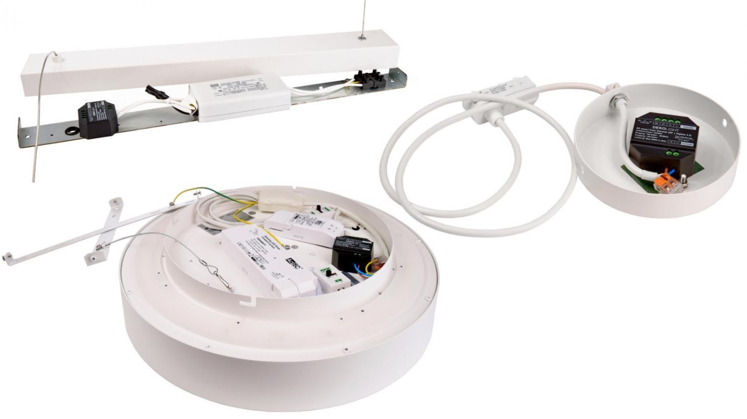 IMPR 843503 Deko-Light stmívač, RF-smart, 230V, 300W, IP20 RF / Zigbee 3.0 / Intelli-Push / triak (obrázek 2)