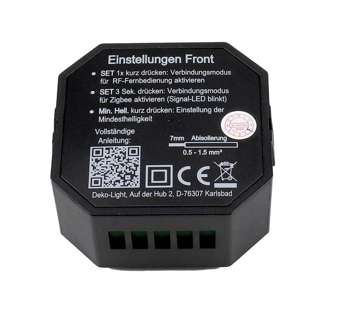 IMPR 843503 Deko-Light stmívač, RF-smart, 230V, 300W, IP20 RF / Zigbee 3.0 / Intelli-Push / triak (obrázek 3)