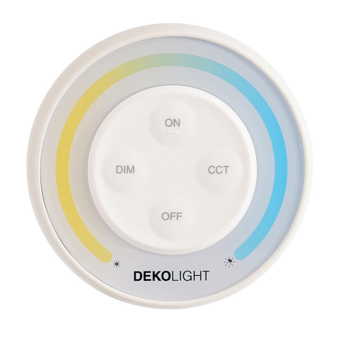 Obrázek produktu Deko-Light RF-smart, dálkové ovladání, bílá, 1 zóna, Single/CCT, IP20 - LIGHT IMPRESSIONS 2 Obrázek produktu Deko-Light RF-smart, dálkové ovladání, bílá, 1 zóna, Single/CCT, IP20 - LIGHT IMPRESSIONS 2