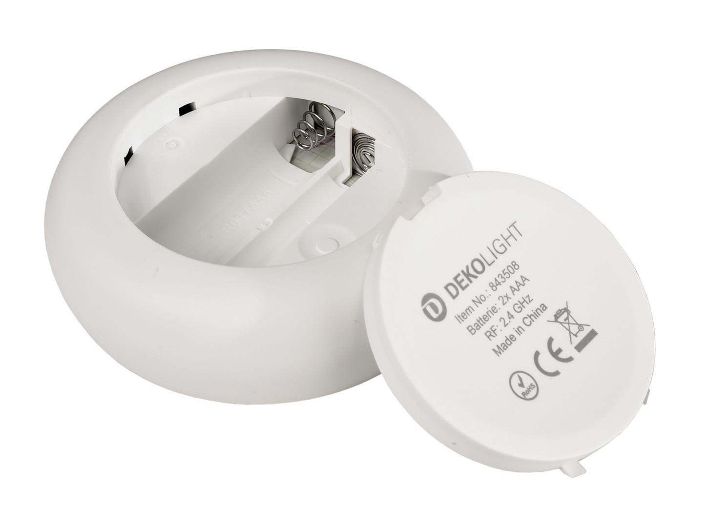 Obrázek produktu Deko-Light RF-smart, dálkové ovladání, bílá, 1 zóna, Single/CCT, IP20 - LIGHT IMPRESSIONS 6 Obrázek produktu Deko-Light RF-smart, dálkové ovladání, bílá, 1 zóna, Single/CCT, IP20 - LIGHT IMPRESSIONS 6
