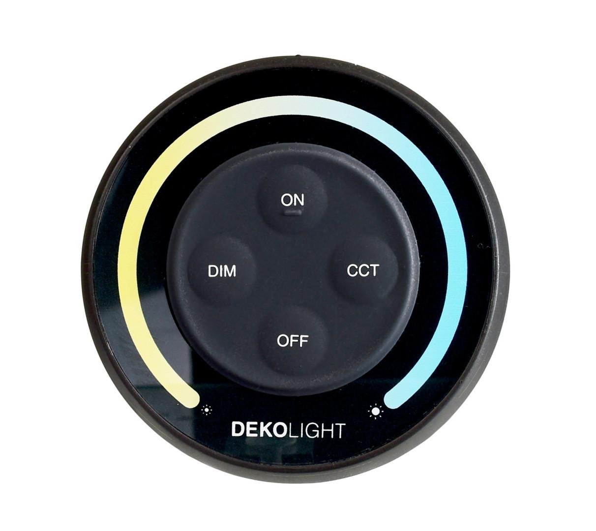 Obrázek produktu Deko-Light RF-smart, dálkové ovladání, černá, 1 zóna, Single/CCT, IP20 - LIGHT IMPRESSIONS 2 Obrázek produktu Deko-Light RF-smart, dálkové ovladání, černá, 1 zóna, Single/CCT, IP20 - LIGHT IMPRESSIONS 2