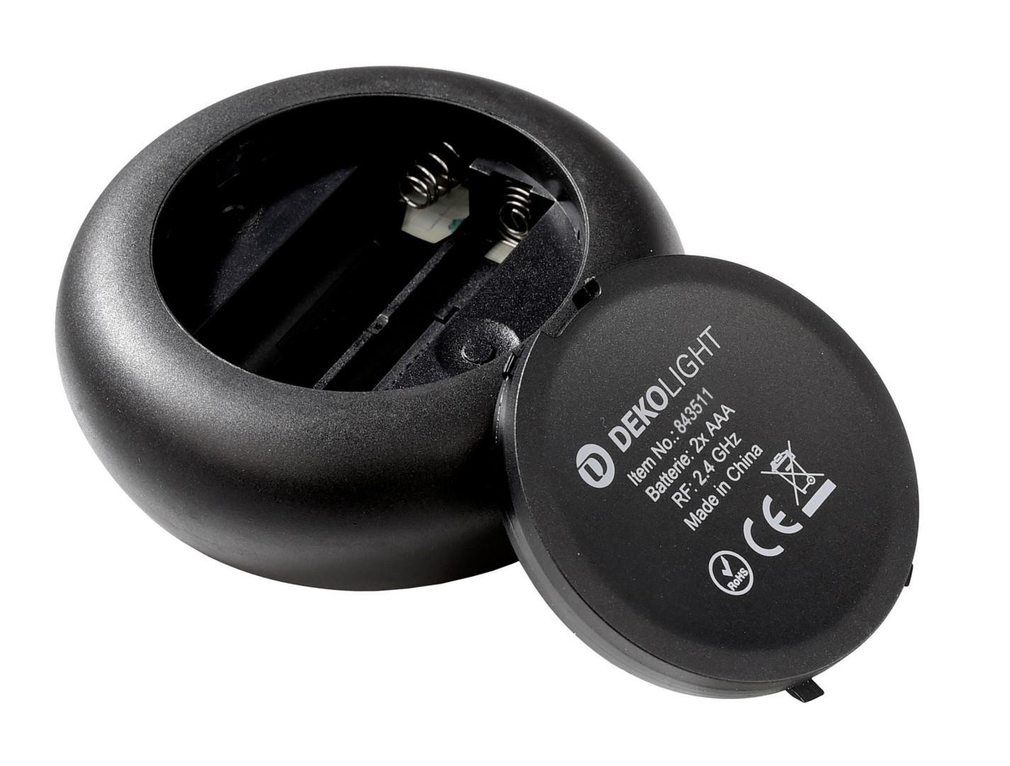 Obrázek produktu Deko-Light RF-smart, dálkové ovladání, černá, 1 zóna, RGB/RGBW/RGB+CCT, IP20 - LIGHT IMPRESSIONS 6 Obrázek produktu Deko-Light RF-smart, dálkové ovladání, černá, 1 zóna, RGB/RGBW/RGB+CCT, IP20 - LIGHT IMPRESSIONS 6