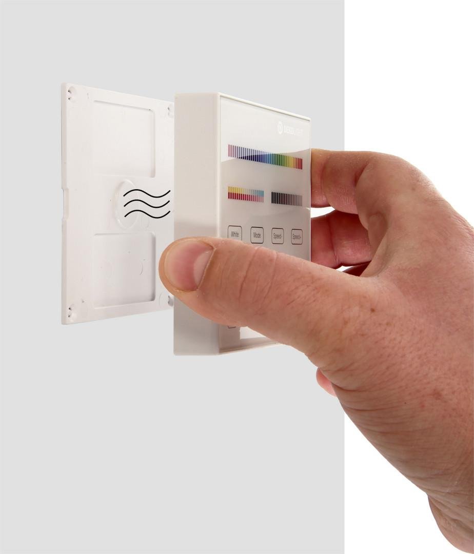 Obrázek produktu Deko-Light RF-smart, dálkové ovladání na zeď, bílá, 4 zóny, Single/CCT/RGB/RGBW/RGB+CCT - LIGHT IMPRESSIONS 5 Obrázek produktu Deko-Light RF-smart, dálkové ovladání na zeď, bílá, 4 zóny, Single/CCT/RGB/RGBW/RGB+CCT - LIGHT IMPRESSIONS 5