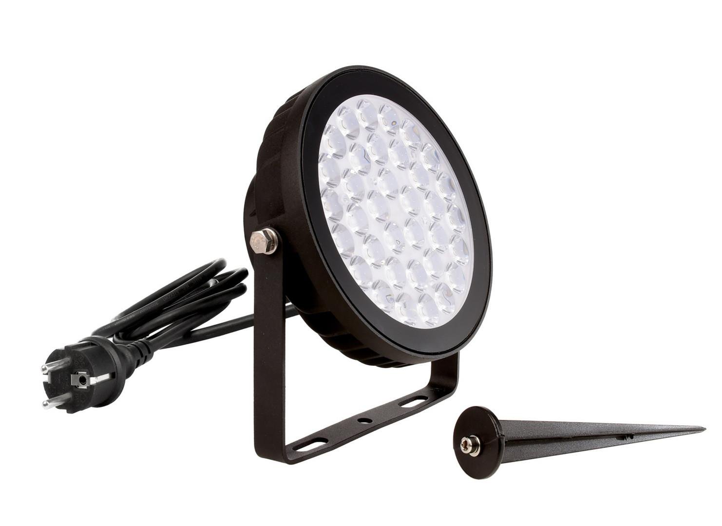 IMPR 843521 Deko-Light bodové svítidlo se zápichem, RF-smart, 230V, 25W, RGB+CCT, 2700-6500K, IP65 černá - LIGHT IMPRESSIONS