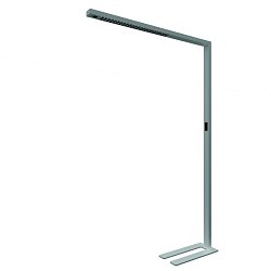 Obrázek pro produkt Deko-Light stojací svítidlo, Office Three Standard, Motion, 80 W, DIM, 4000 K, 220-240V 10100 lm 1240 mm stříbrná - DEKOLIGHT