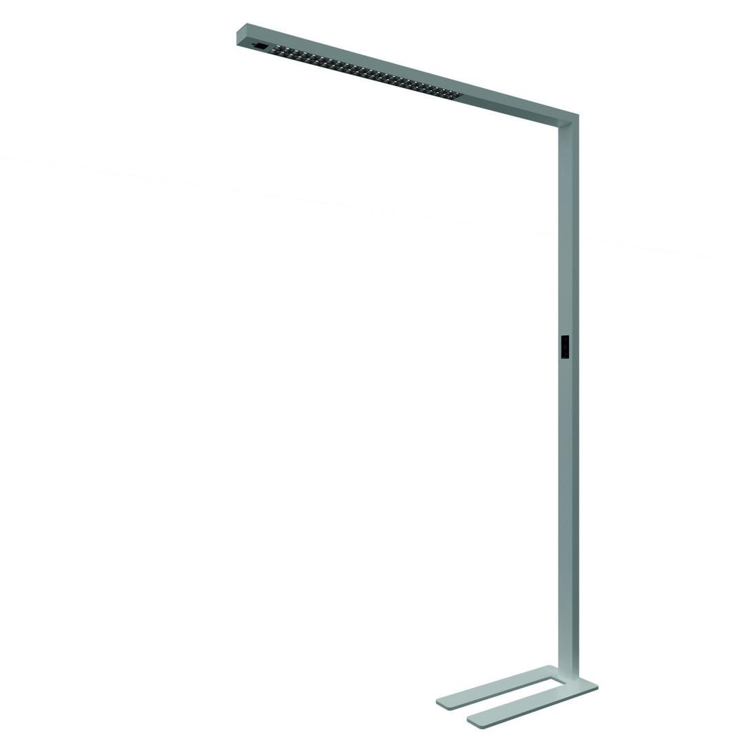IMPR 342232 Deko-Light stojací svítidlo, Office Three Pro, Motion, 80 W, DIM, 2700/6500 K, 220-240V 9000 lm 1240 mm stříbrná - LIGHT IMPRESSIONS