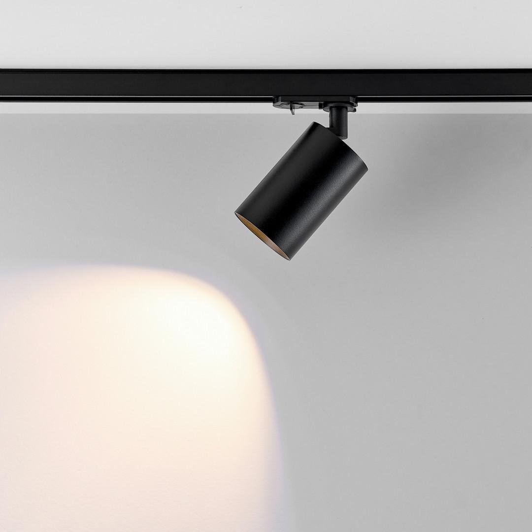 IMPR 707156 Deko-Light 1-fázový kolejnicový systém bodové svítidlo Can max. 7,5W GU10 černá 134 mm (obrázek 4)
